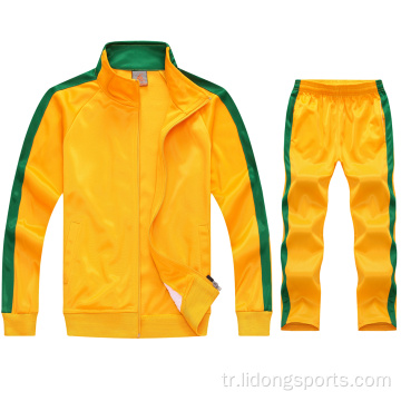 OEM Yeni Kids Polyester Spor Trailsuit Erkek Spor giyim